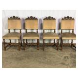 4 Upholstered Chairs-9290