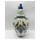 Hand-Painted Delft Vase-9003