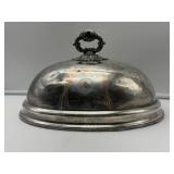 Antique Victorian Silver-Plated Dome Cover