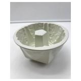 White Ceramic Jelly Mold