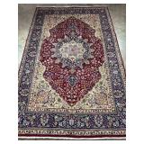 Vintage Tabriz Rug-1001