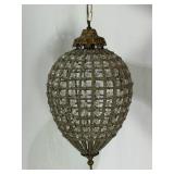 Beaded Hanging Pendant Light-296
