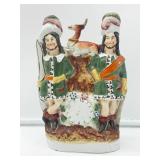 Antique Staffordshire Figural Group