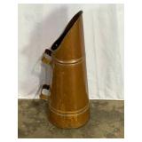 Antique Copper Coal Scuttle