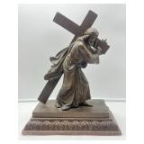 Bronze Jesus Carrying Cross-7104