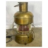 Japanese Brass Ship Lantern-6836