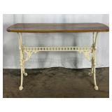 Antique Iron Based Table