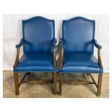 Pr Blue Armchairs