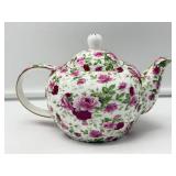 Bone China Rose Teapot