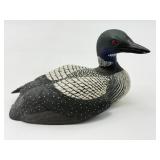 Hand-Carved Loon Decoy