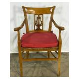 Armchair with Lyre Back-9346