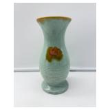 Vintage Celadon Glazed Ceramic Vase
