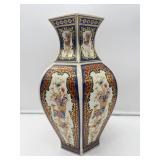 Porcelain Hexagonal Vase-9015