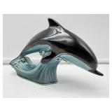 Ceramic Dolphin Figurine