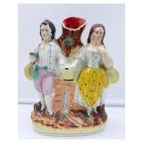 Antique Staffordshire Figurine Vase