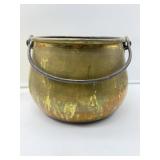Brass Bucket with Handle