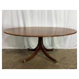 Vintage Pedestal Tilt Top Table