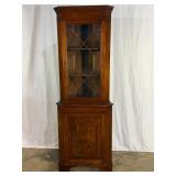 Vintage Chippendale Corner Cabinet