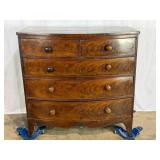 Antique Bow Front Chest