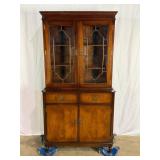 Vintage Walnut Bookcase