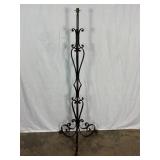 Wrought Iron Floor Candelabra