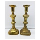 Pr Brass Candlesticks