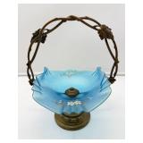 Victorian Glass Basket