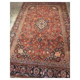 Vintage Kashan Rug-1008