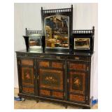 Antique Ebonized Sideboard