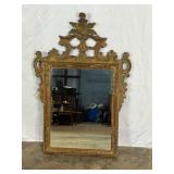 Early Antique Giltwood Mirror