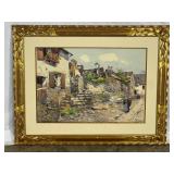 Antique watercolor