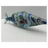 Murano Glass Fish Sculpture