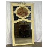 Antique Trumeau Mirror