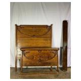 Antique Oak Bed