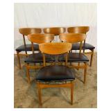 Set Six MCM Chairs