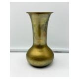 Gold-Toned Brass Vase