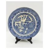 Antique Blue Willow Plate