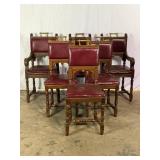 Set 6 Antique Chairs-9471