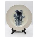 Black Bird Decorative Plate