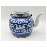 Blue and White Teapot