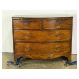 Antique Bowfront Chest-9500