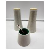 Poole Pottery Condiment Set
