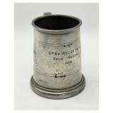 Old Sheffield Pewter Tankard