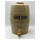 Stoneware Sherry Barrel
