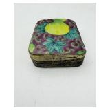 Decorative Metal Trinket Box