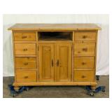 Pine Sideboard Cabinet-9485