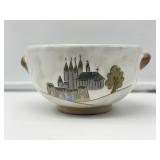 Hand-Painted Ceramic Bowl-8457