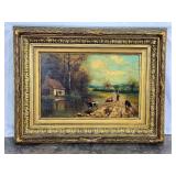 Antique Oil Painting-9612