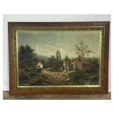 H. Syltain Landscape Painting-9600