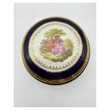 French Porcelain Lidded Box